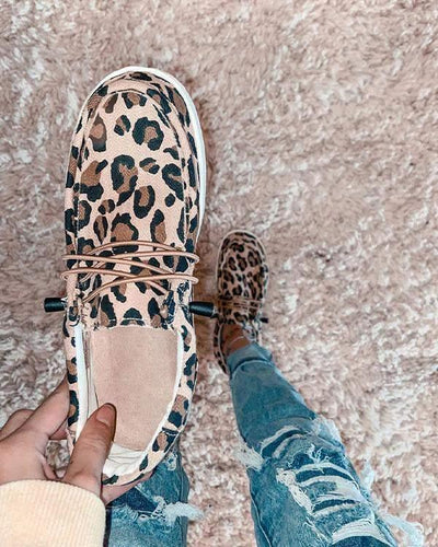 Melarey Leopard Slip On Sneakers - Melarey Boutique